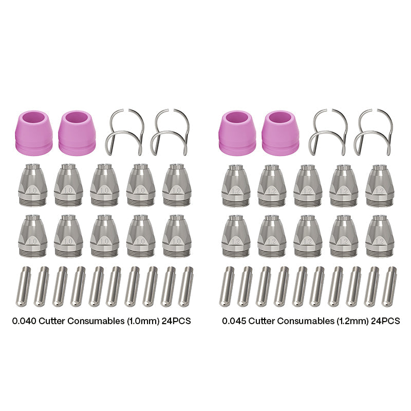 ARCCAPTAIN AG60 Pilot ARC Plasma Cutter Torch Consumables 24 Pcs