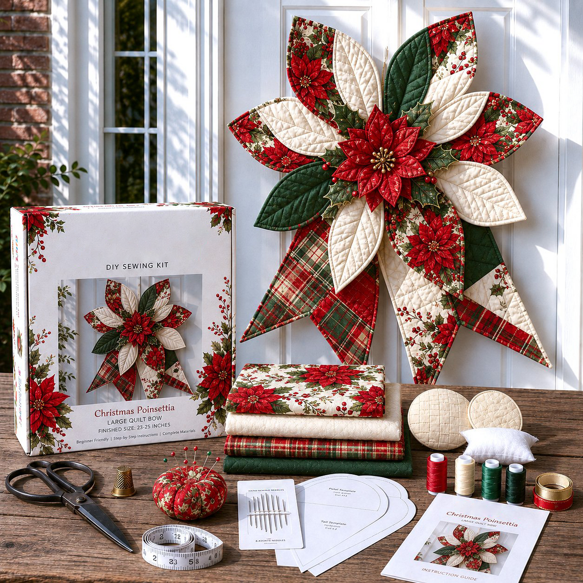✨Large Patchwork Bow Sewing Kit