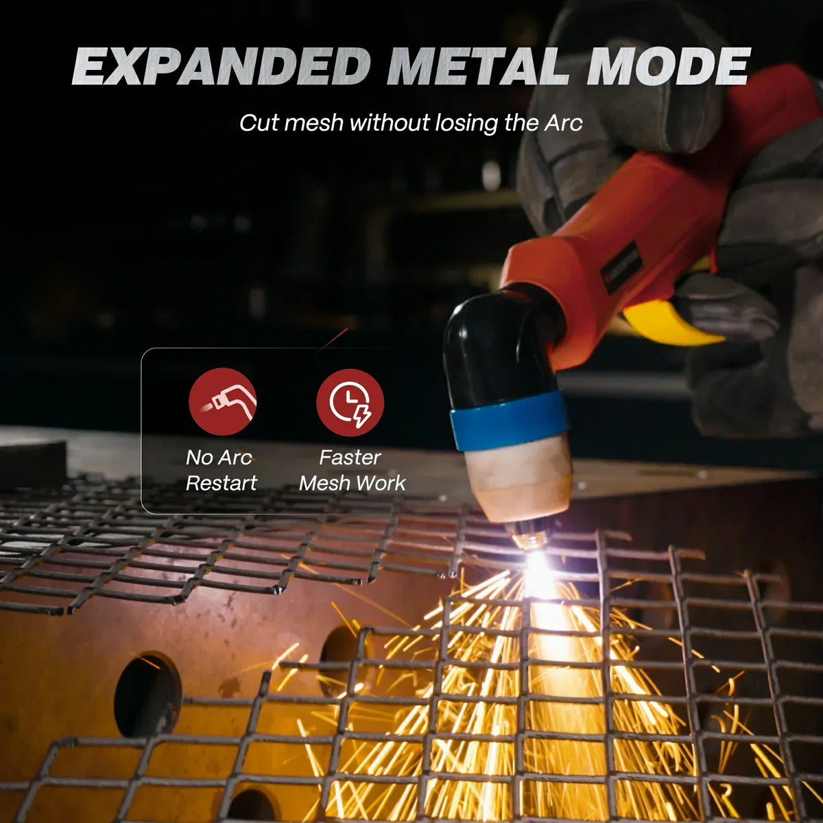 Arccaptain CUT65 HF 65A Heavy-Duty Plasma Cutter