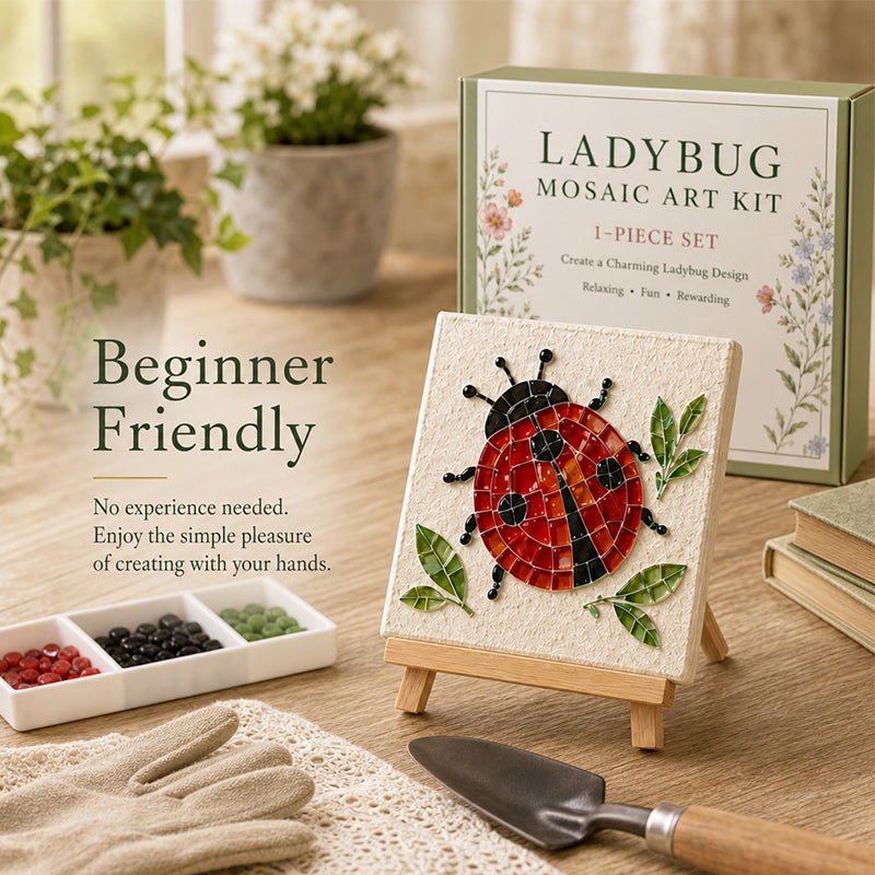 🌻🏡 Cottage Garden Mosaic DIY Kit – Create Your Own Masterpiece