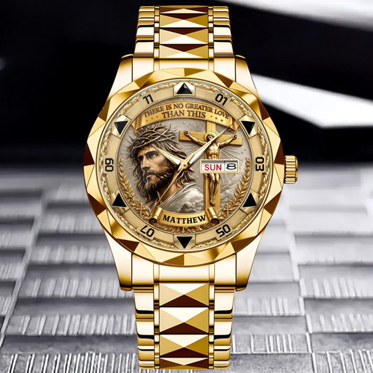 Christian Crucifix Watch – Faith-Inspired Cross Design