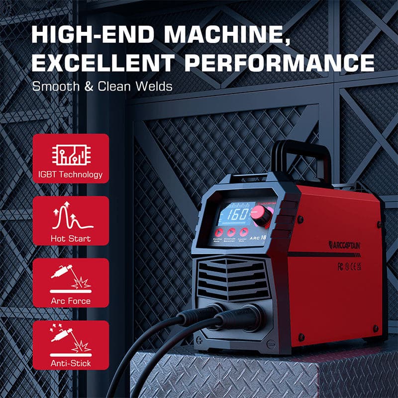 Arccaptain ARC160 110/220V SYN Portable Small Stick Welder