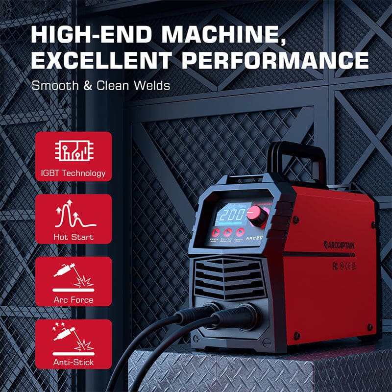 Arccaptain ARC200 Dual Voltage Easy To Use Stick Welder