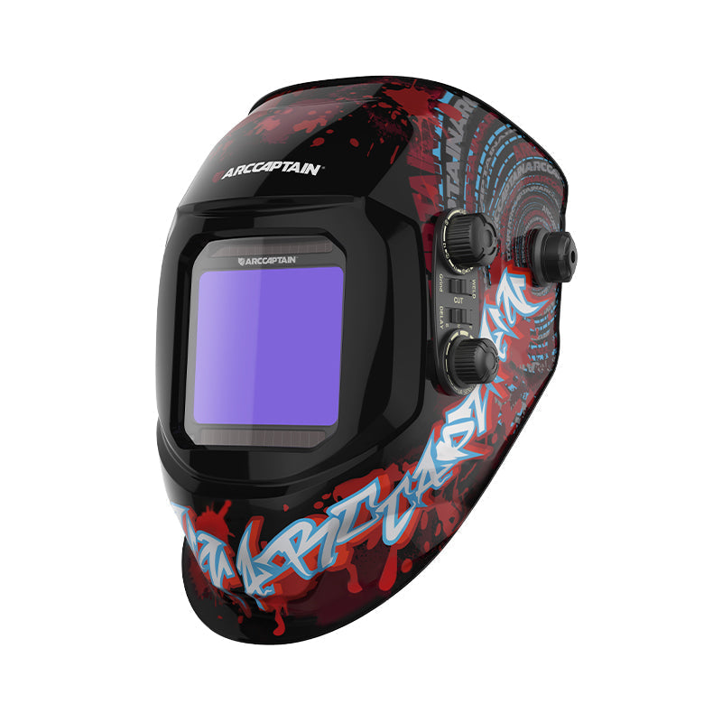 VisionMax X200 True Color Auto Darken Welding Helmet 3.94"X3.66"
