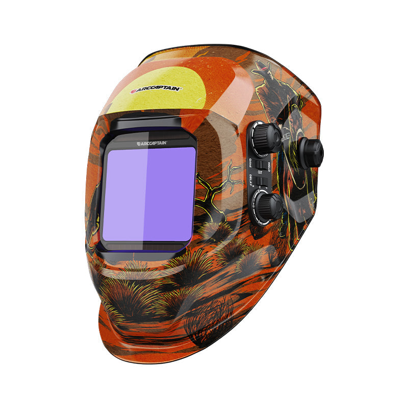 VisionMax X200 True Color Auto Darken Welding Helmet 3.94"X3.66"