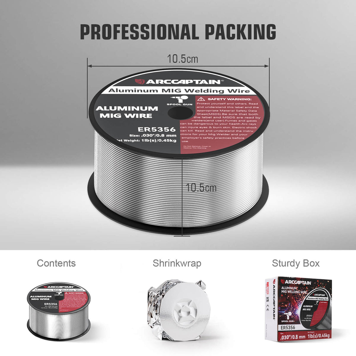 ER5356 Aluminum Welding Wire 1 LB MIG Wire for Spool Gun