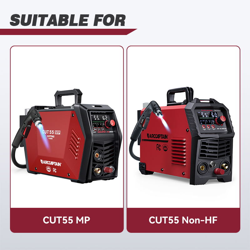 IPT60 Plasma Cutter Torch Consumables for CUT55MP CUT55 Non HF