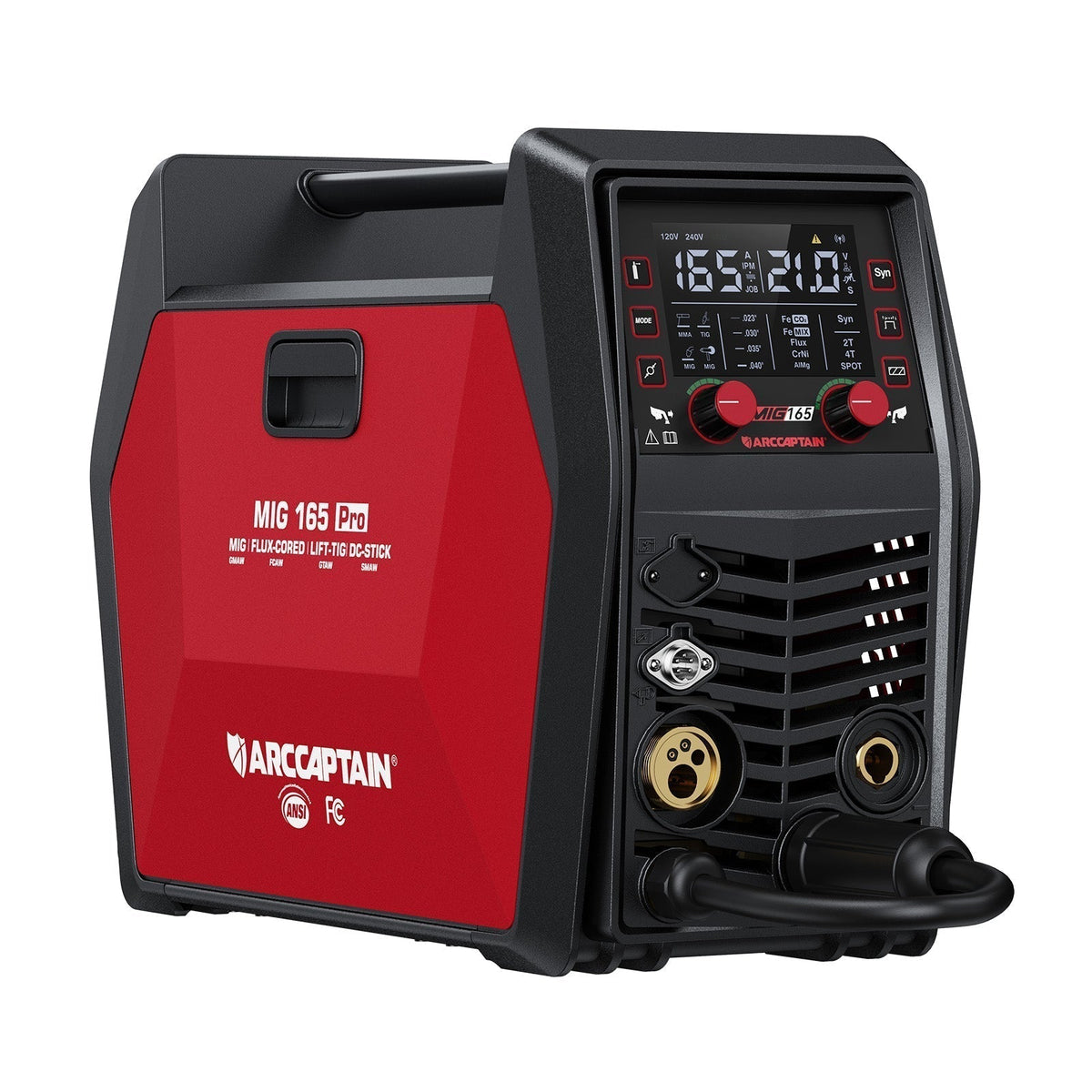 Arccaptain MIG145 Pro Portable 3 in 1 Flux Core Welder