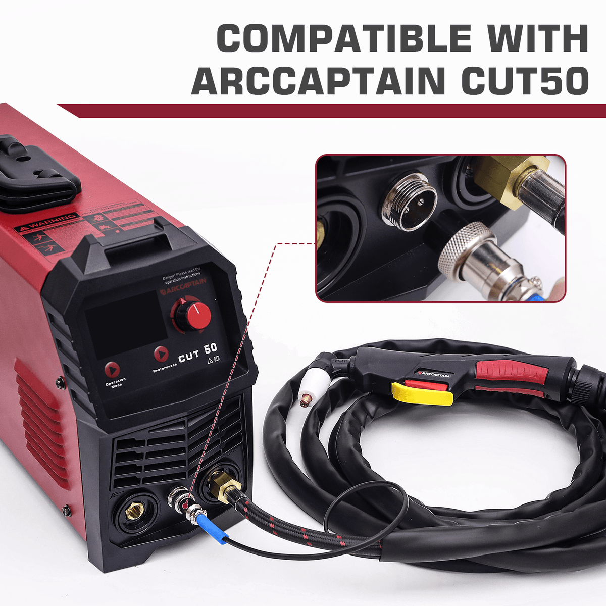 ARCCAPTAIN PT31 Plasma Cutting Torch