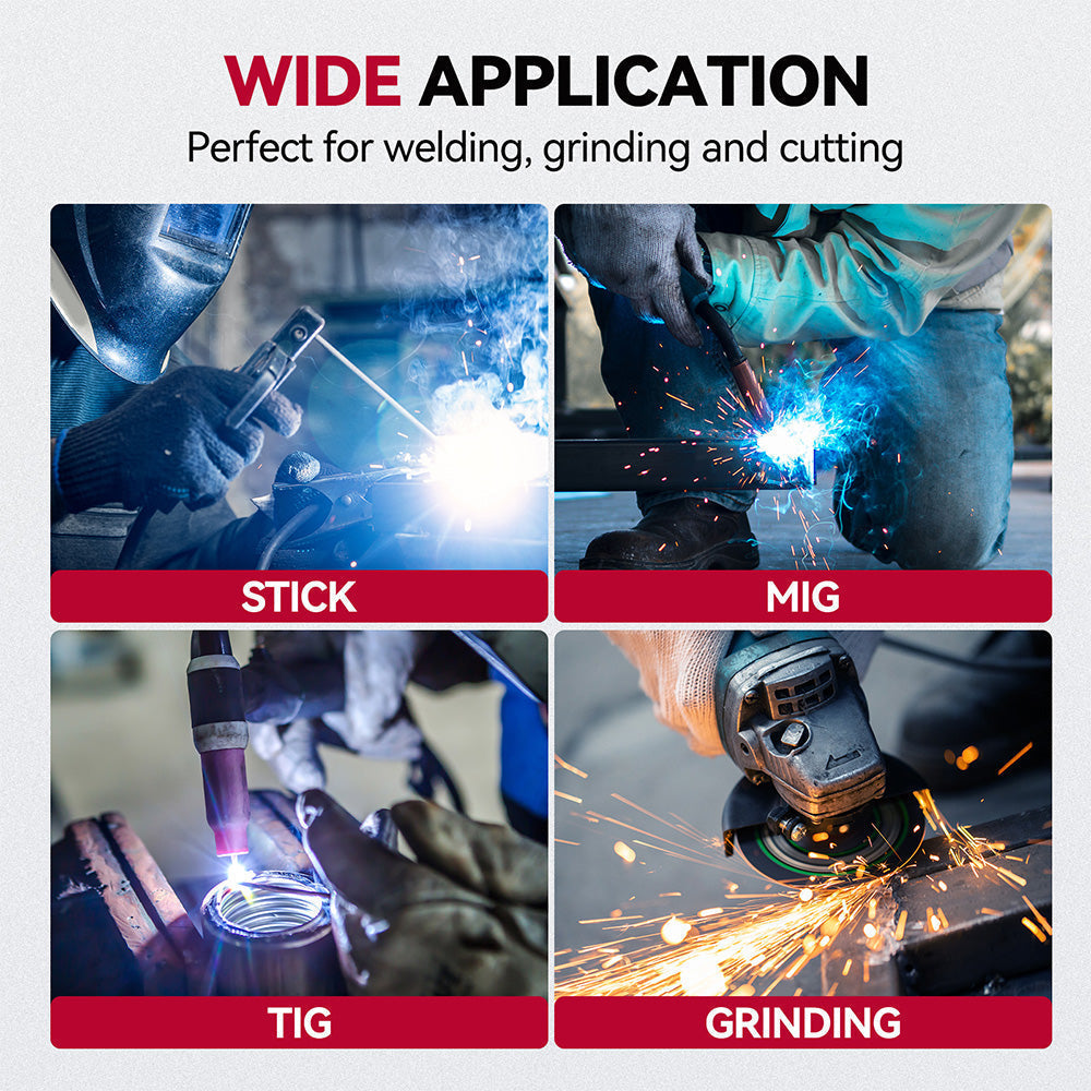 EXSpace X300 True Color Welding Hood Black Gloss Coating