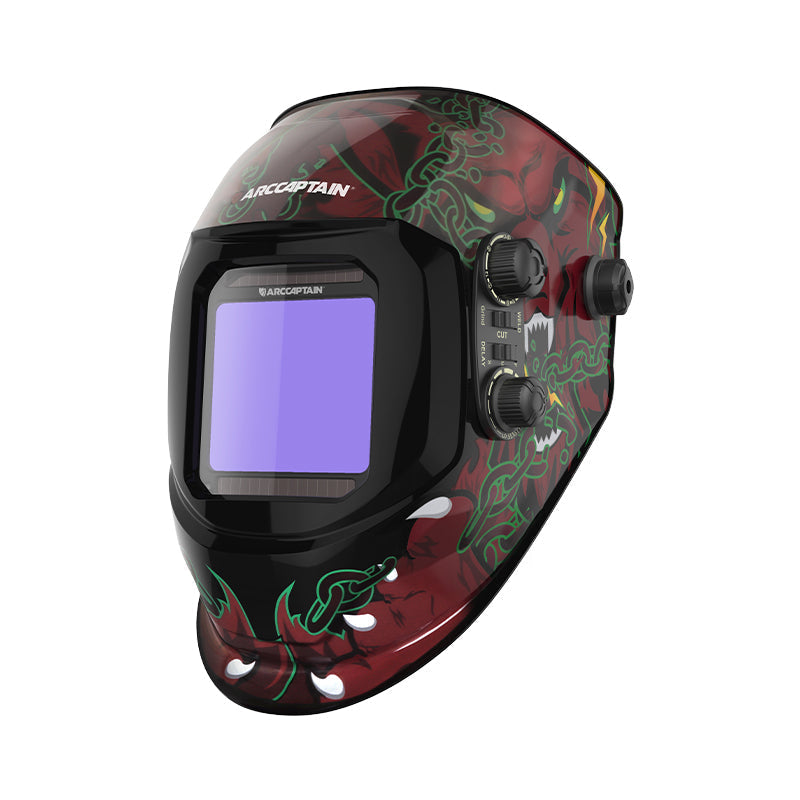 VisionMax X200 True Color Auto Darken Welding Helmet 3.94"X3.66"