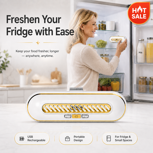 🔥 LAST DAY DEAL | Rechargeable Fridge Deodorizer & Freshness Device