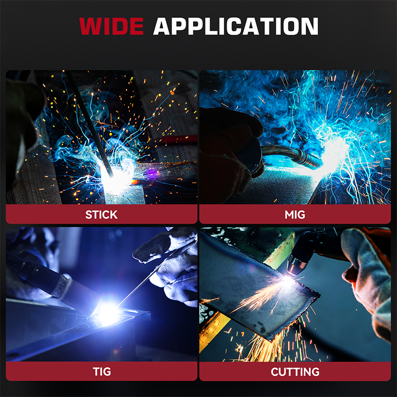 VisionMax X200 Large Viewing with 4 Arc Sensor Welding Hood Joker